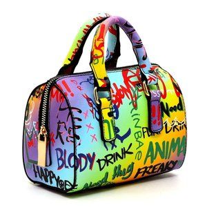 Graffiti "Mini" Handbag-Crossbody